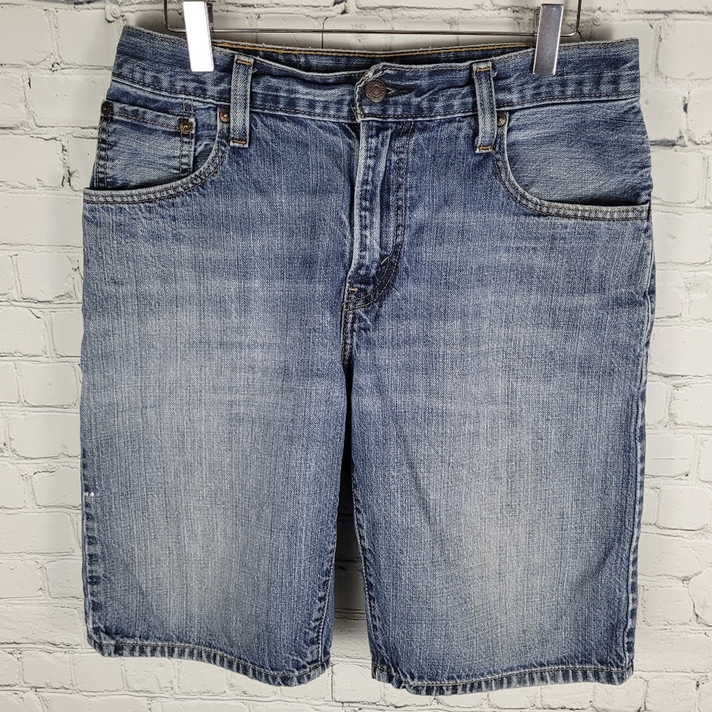 LEVI'S | 569 loose straight denim jean shorts